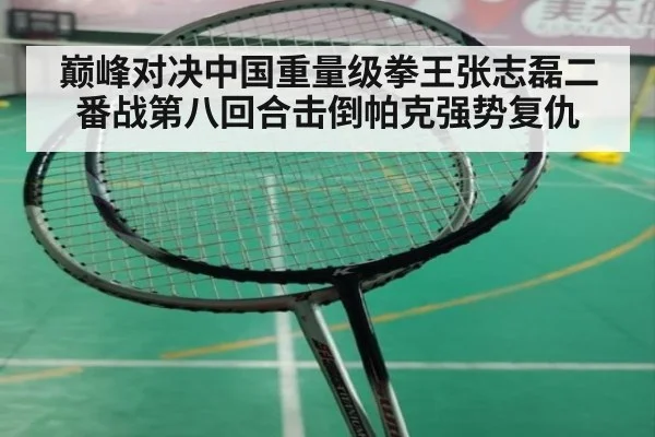 巅峰对决中国重量级拳王张志磊二番战第八回合击倒帕克强势复仇
